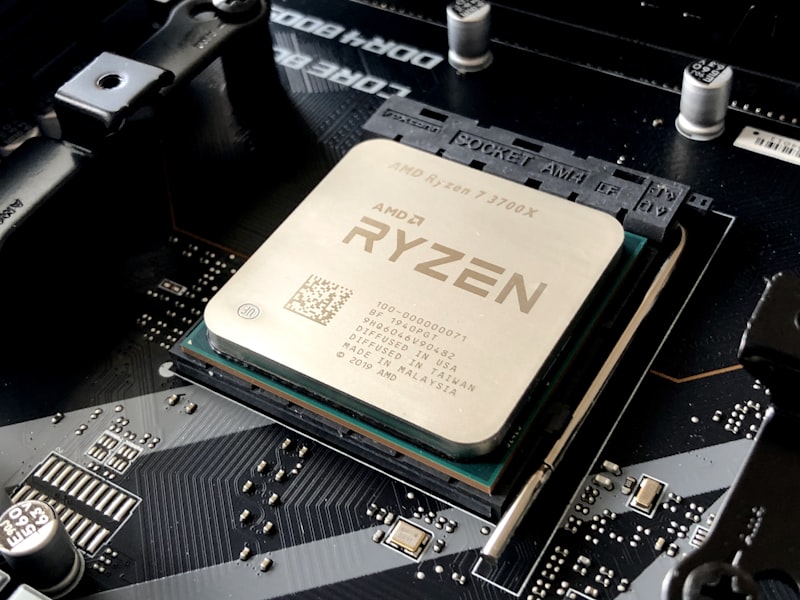 Torn down laptop motherboard showing forensic details